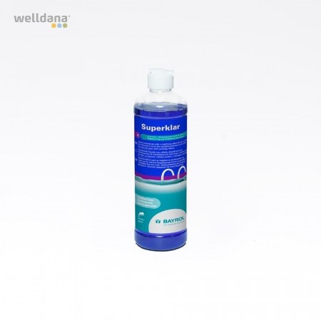 Superklar flydende flokmiddel T/patronfiltre 0,5 l